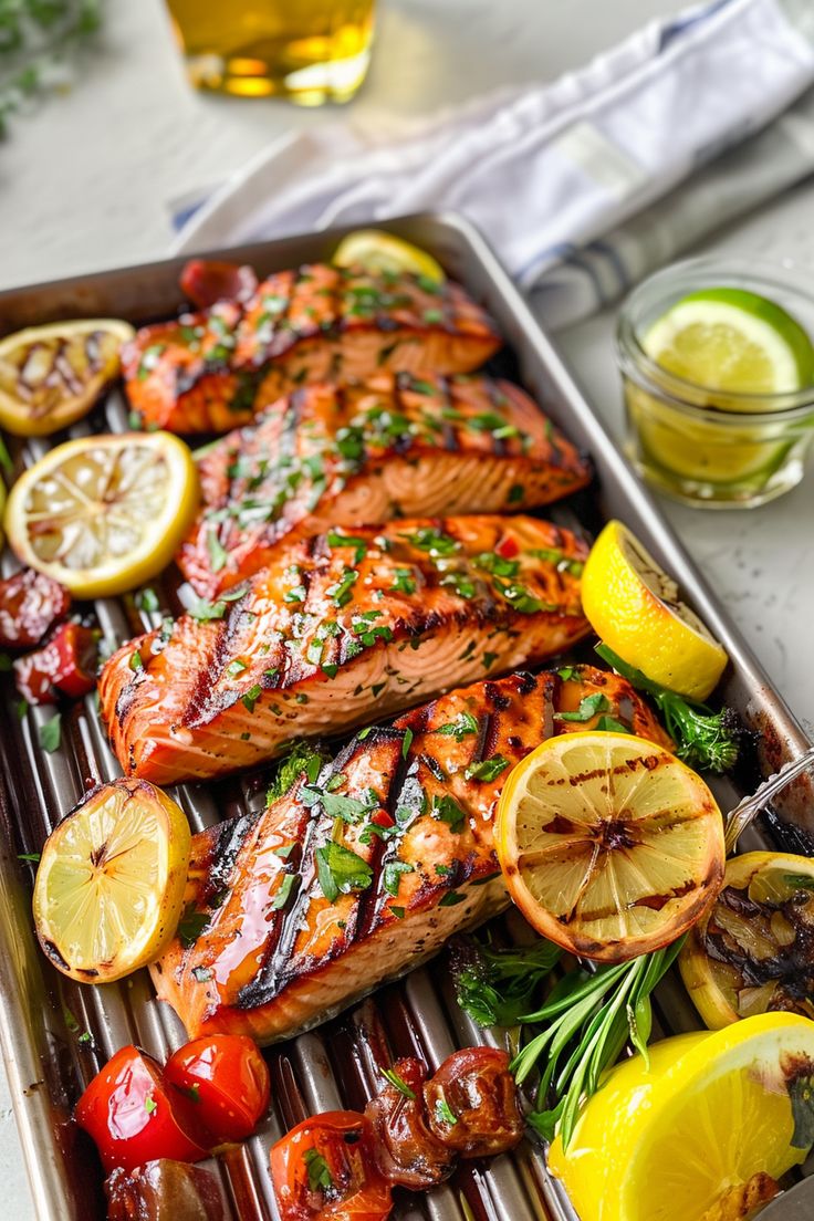 Grilled Salmon